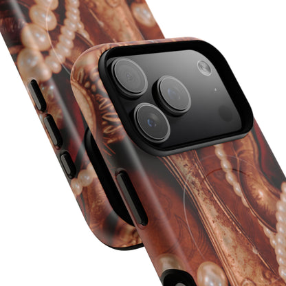 Protective Magnetic Phone Case – Bronze Vanity
