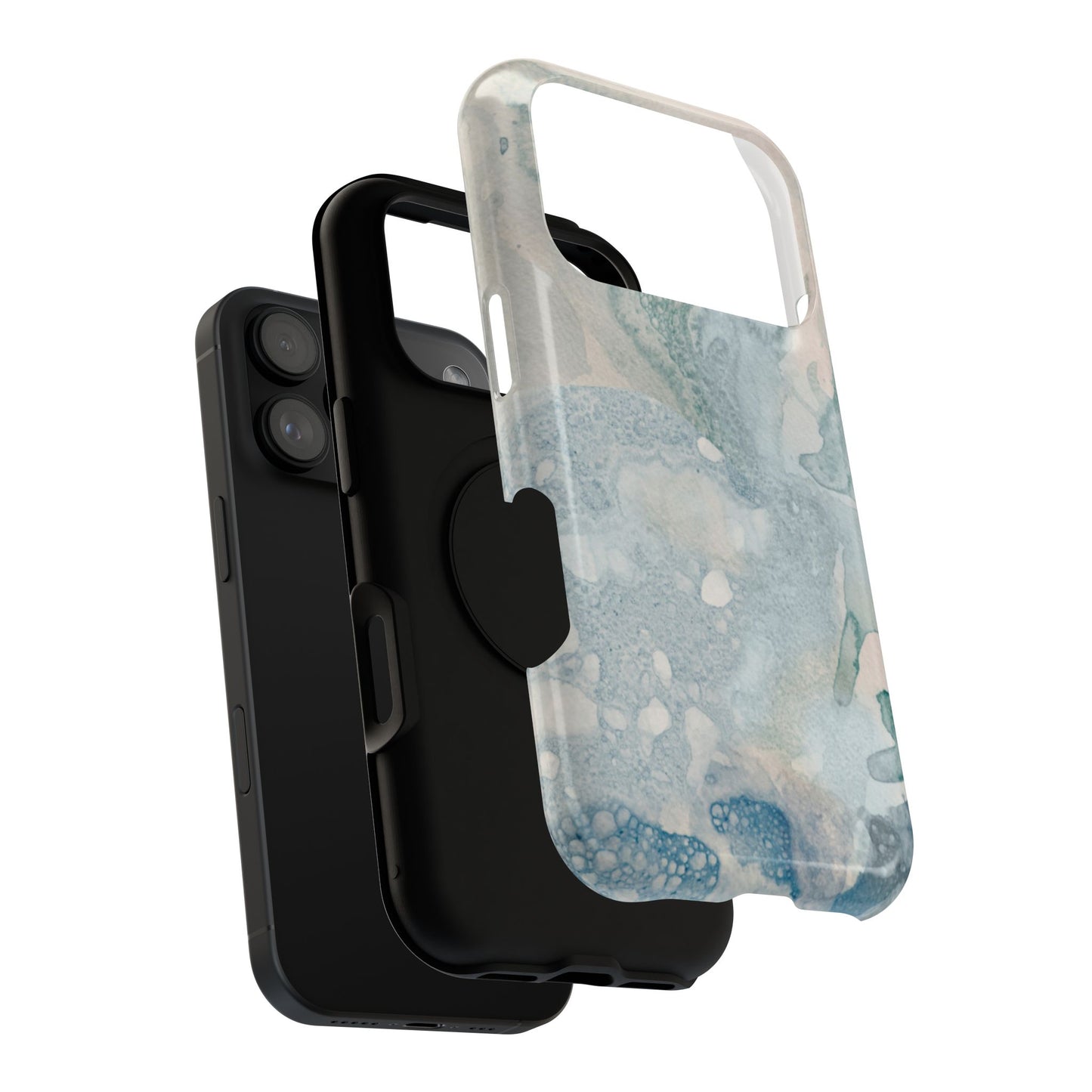 Impact-Resistant Phone Case – Clay Water