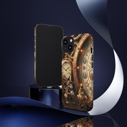Protective Phone Case – Clockwork Cottontail