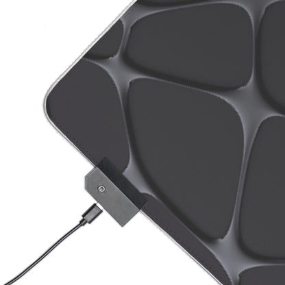 Gaming LED Desk Mat – Night Scale
