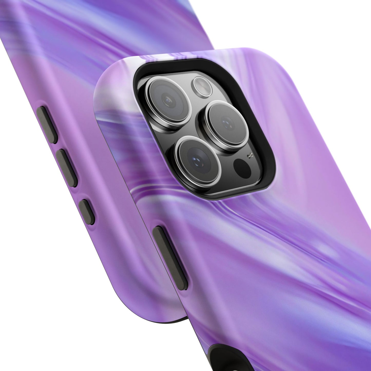 Wireless-Charging Compatible Case – Lavender Wave