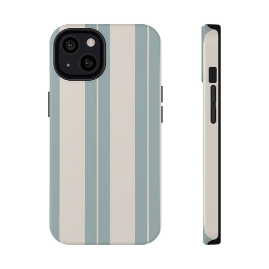 Impact-Resistant Phone Case – Coastal Stripe