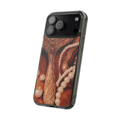 Clear Phone Case – Bronze Vanity