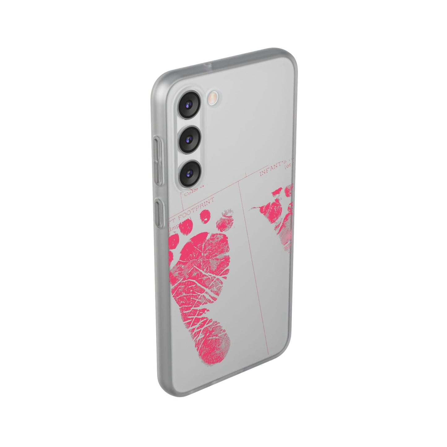 Flexi Case – Mom’s Little Pink Footprints