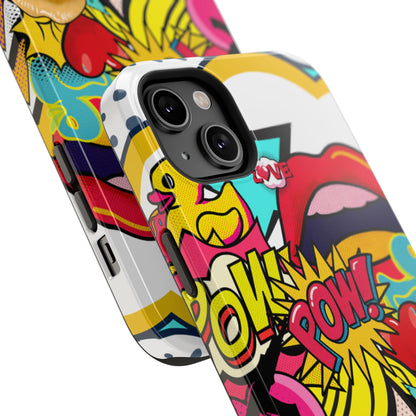 Impact-Resistant Phone Case – Pop Off – Compatible with iPhone 11–17 & Samsung Galaxy S22–S26 Series