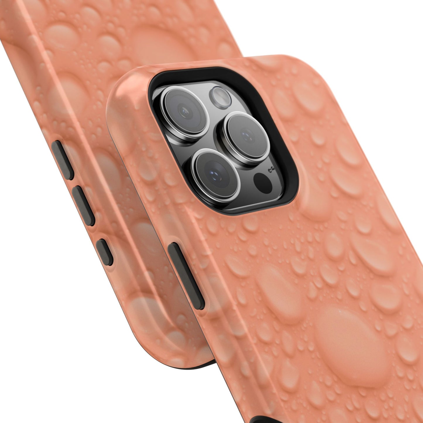 Impact-Resistant Phone Case – Apricot Rain