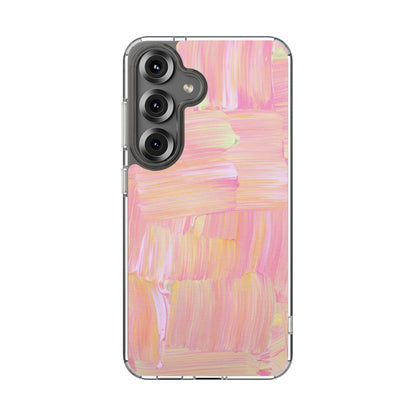 Clear Phone Case – Sorbet Stroke