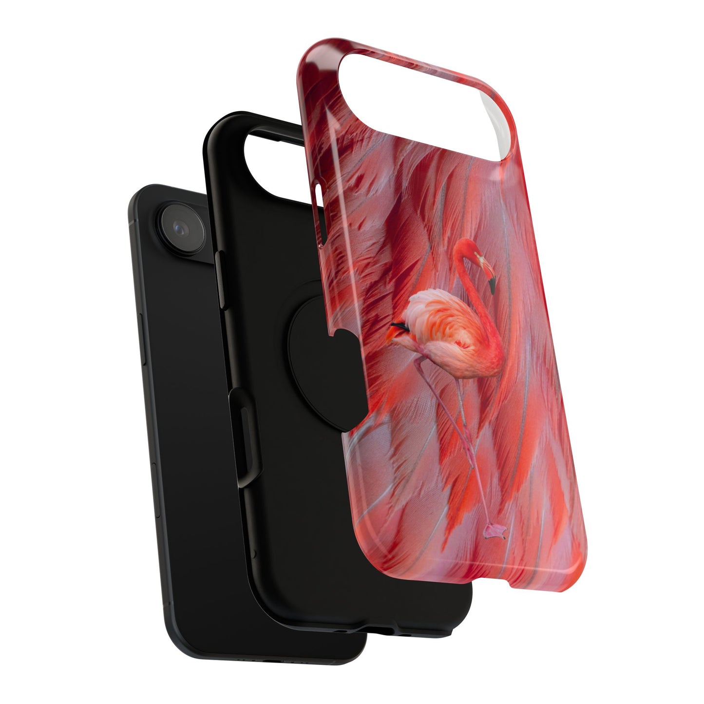 Impact-Resistant Phone Case – Scarlet Plume