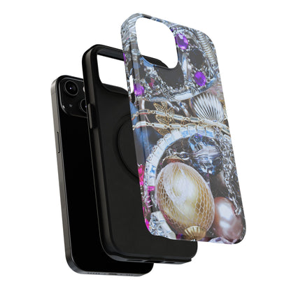 Impact-Resistant Phone Case – Chrome Jewel