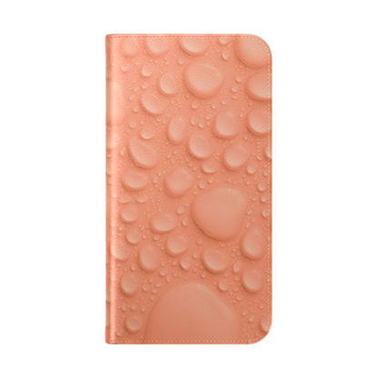 Flip Case - Apricot Rain