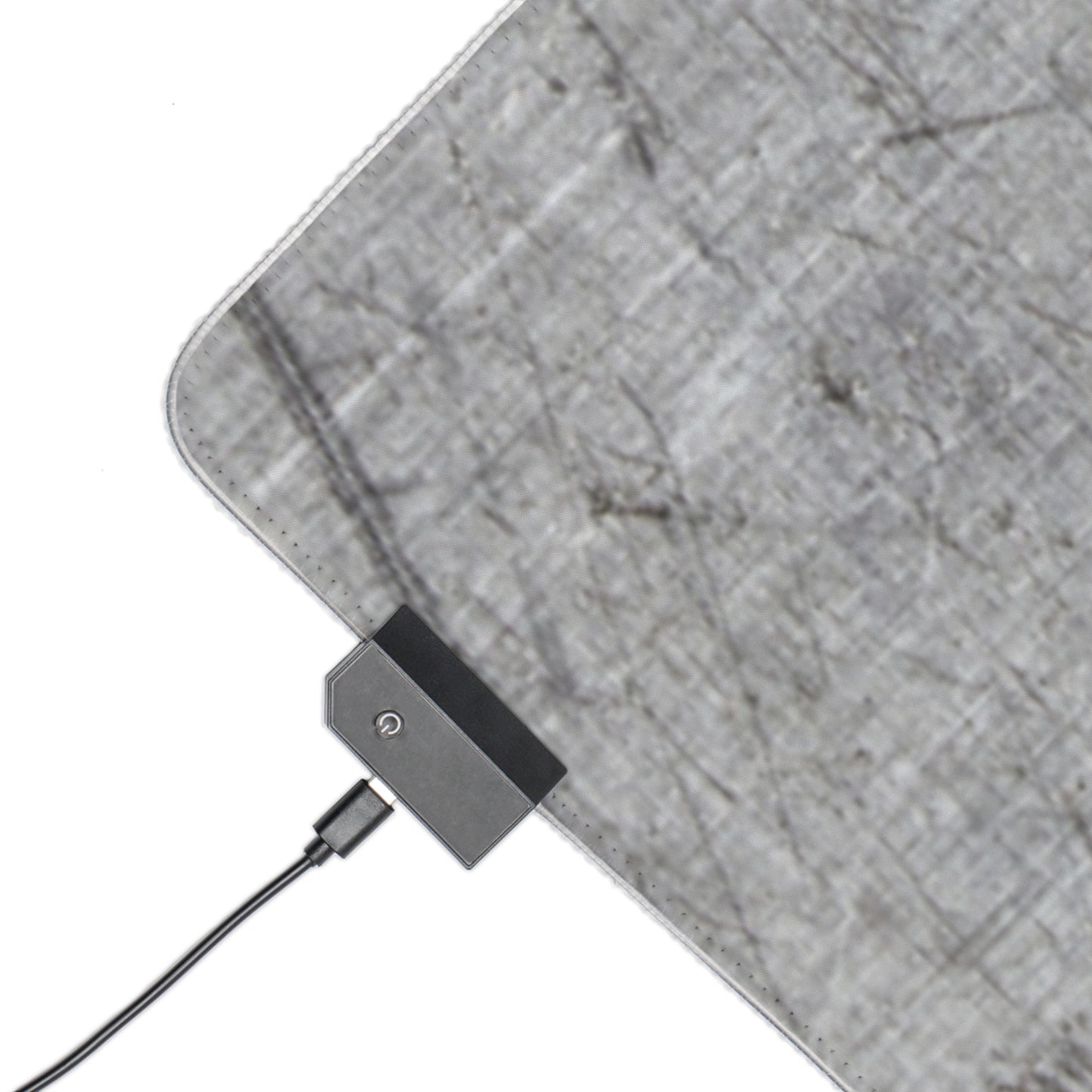 Gaming LED Desk Mat – Forged Steel