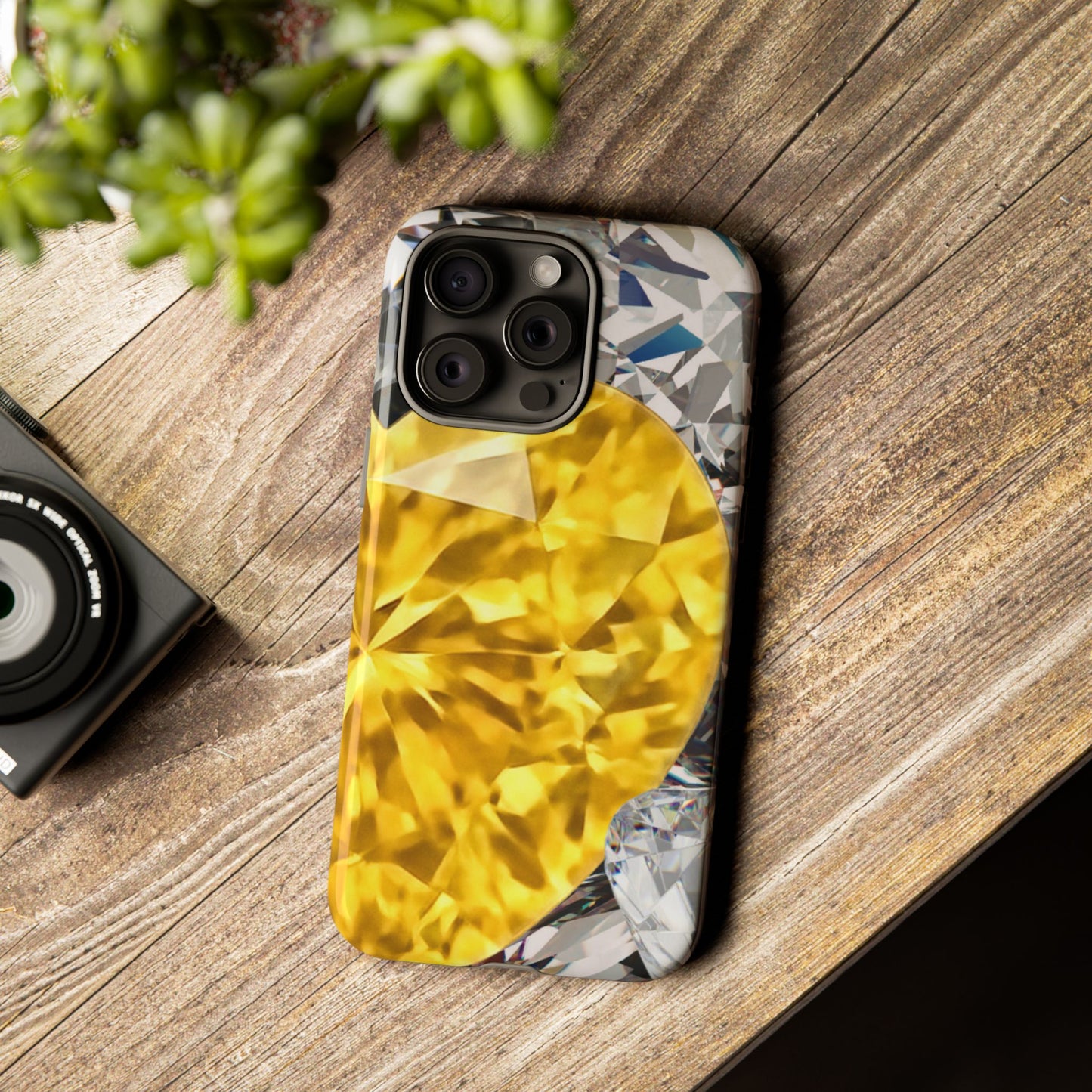 Protective Phone Case – Heart of Gold