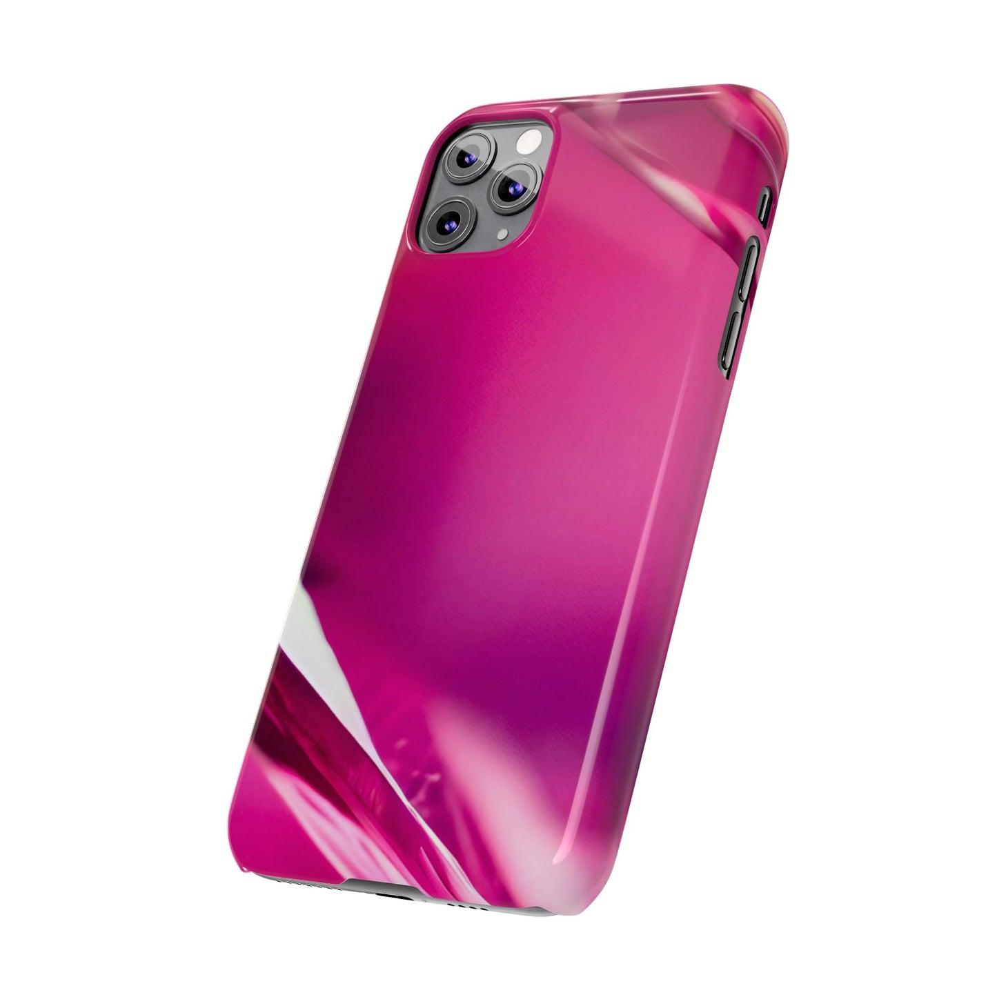 Slim Phone Case – Magenta Motion