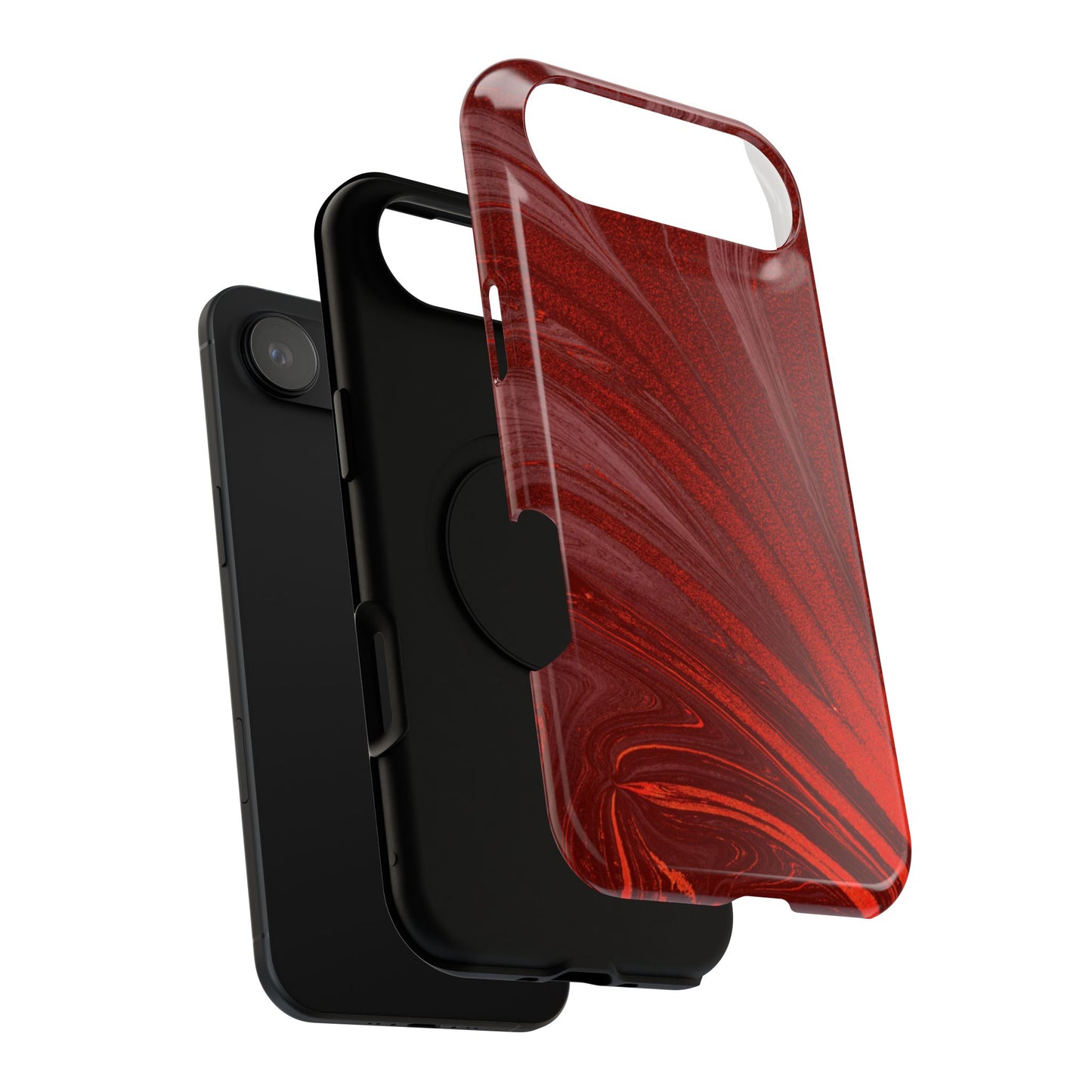 Impact-Resistant Phone Case — Crimson Current