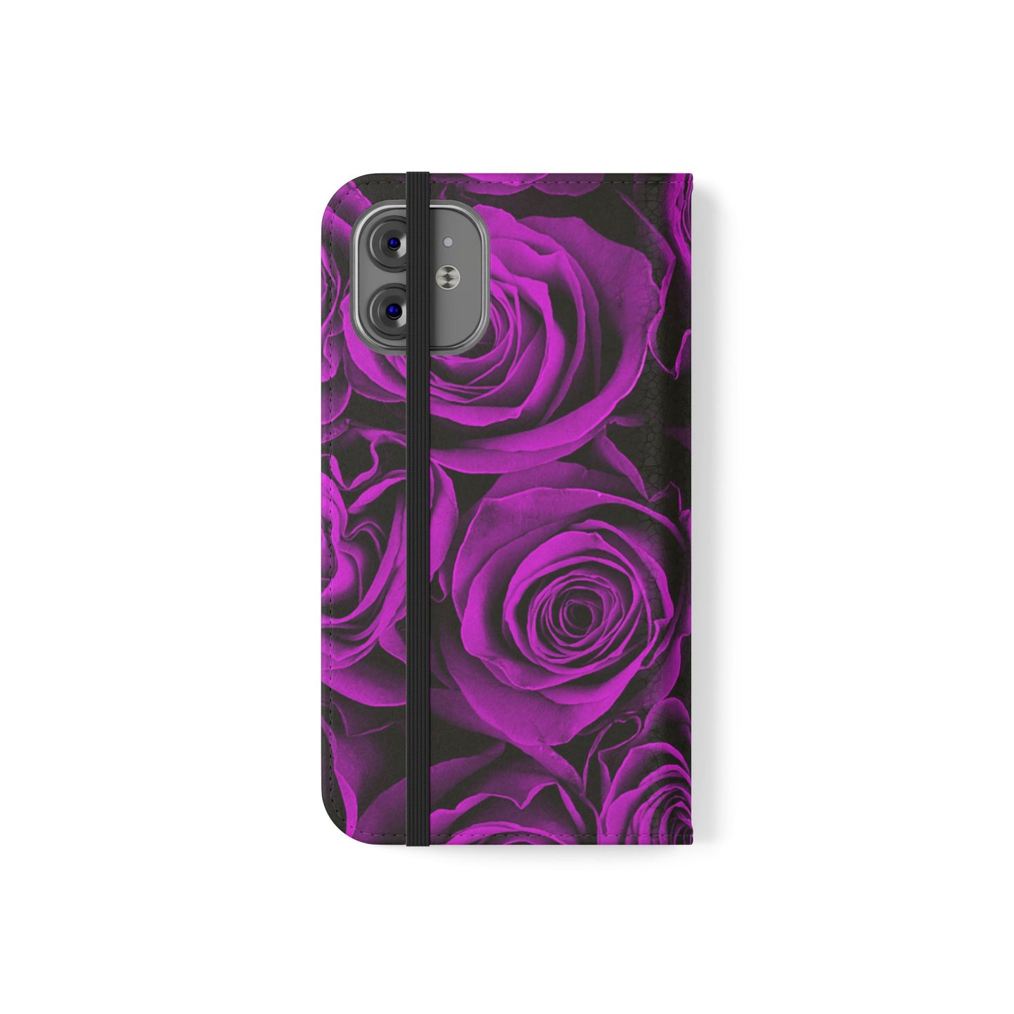 Flip Case – Amethyst Roses