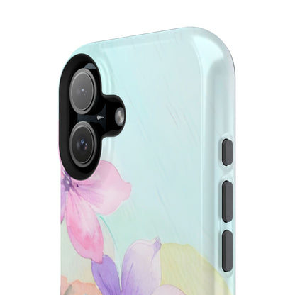 Impact-Resistant Phone Case – Water Petal