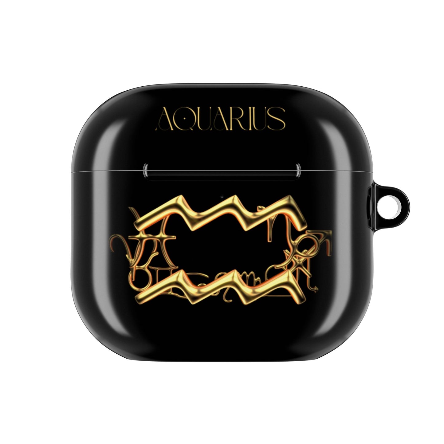 Earbud Case Cover – Luminous Aquarius
