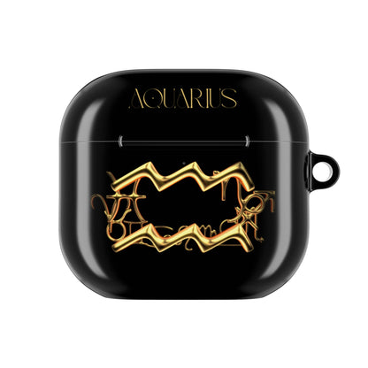 Earbud Case Cover – Luminous Aquarius