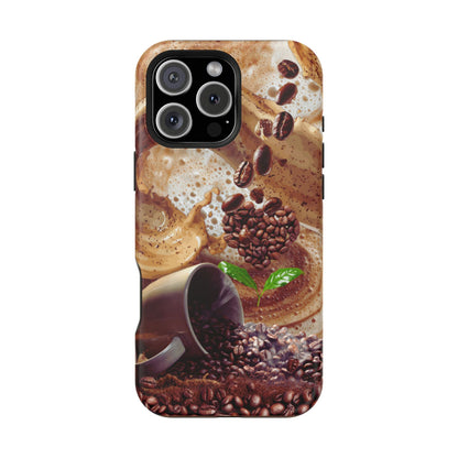 Impact-Resistant Phone Case – Love at First Sip – Compatible with iPhone 11–17 & Samsung Galaxy S22–S26 Series