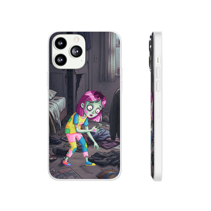 Zombie Girl Phone Case — Cute Creepy Cartoon Phone Cover