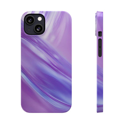 Slim Phone Case – Lavender Wave