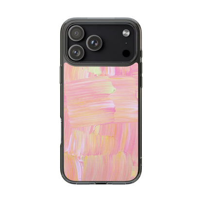 Clear Phone Case – Sorbet Stroke