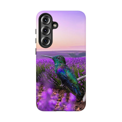 Protective Phone Case – Hummingbird Reverie