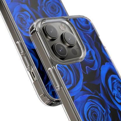 Clear Phone Case – Midnight Bloom