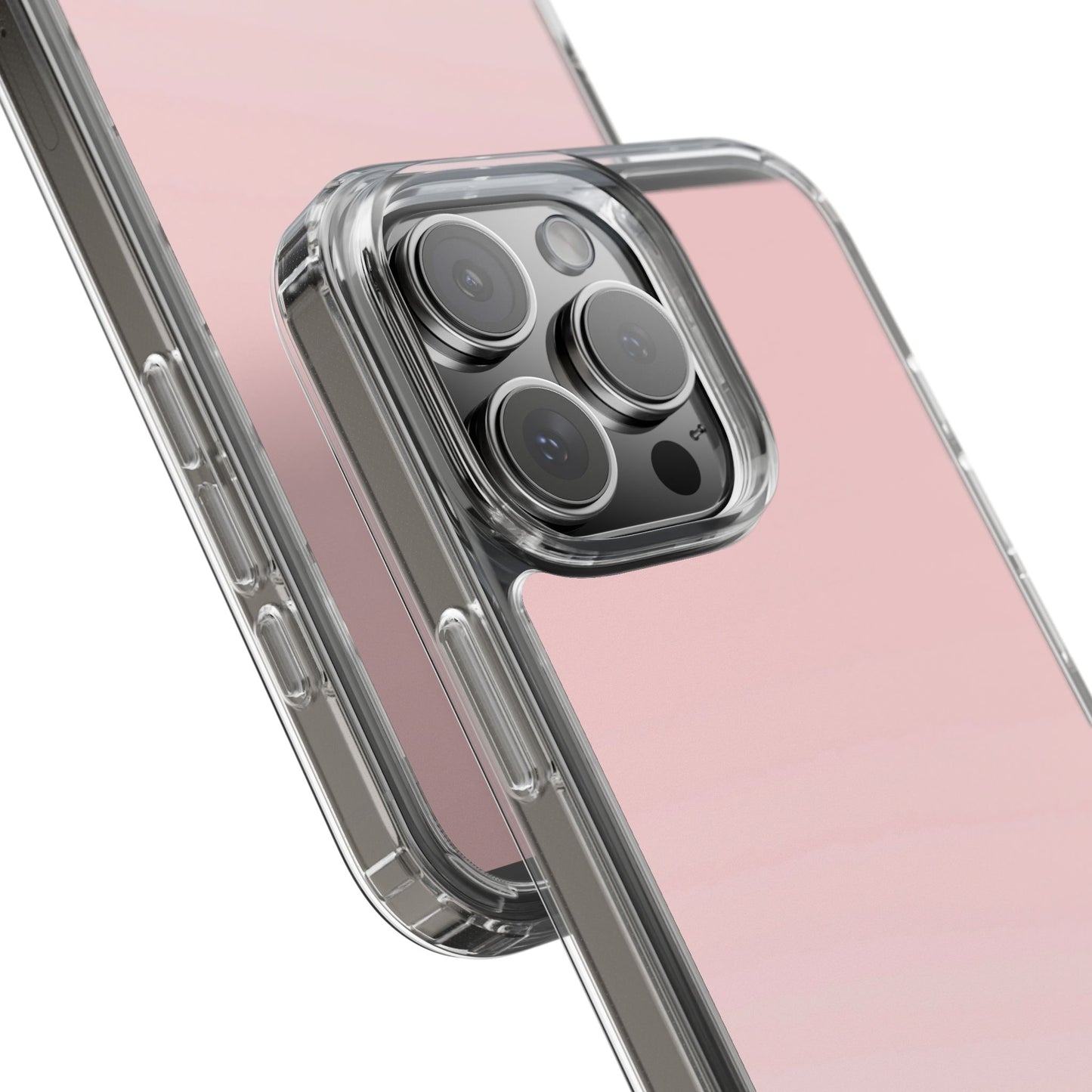 Clear Phone Case – Soft Blush
