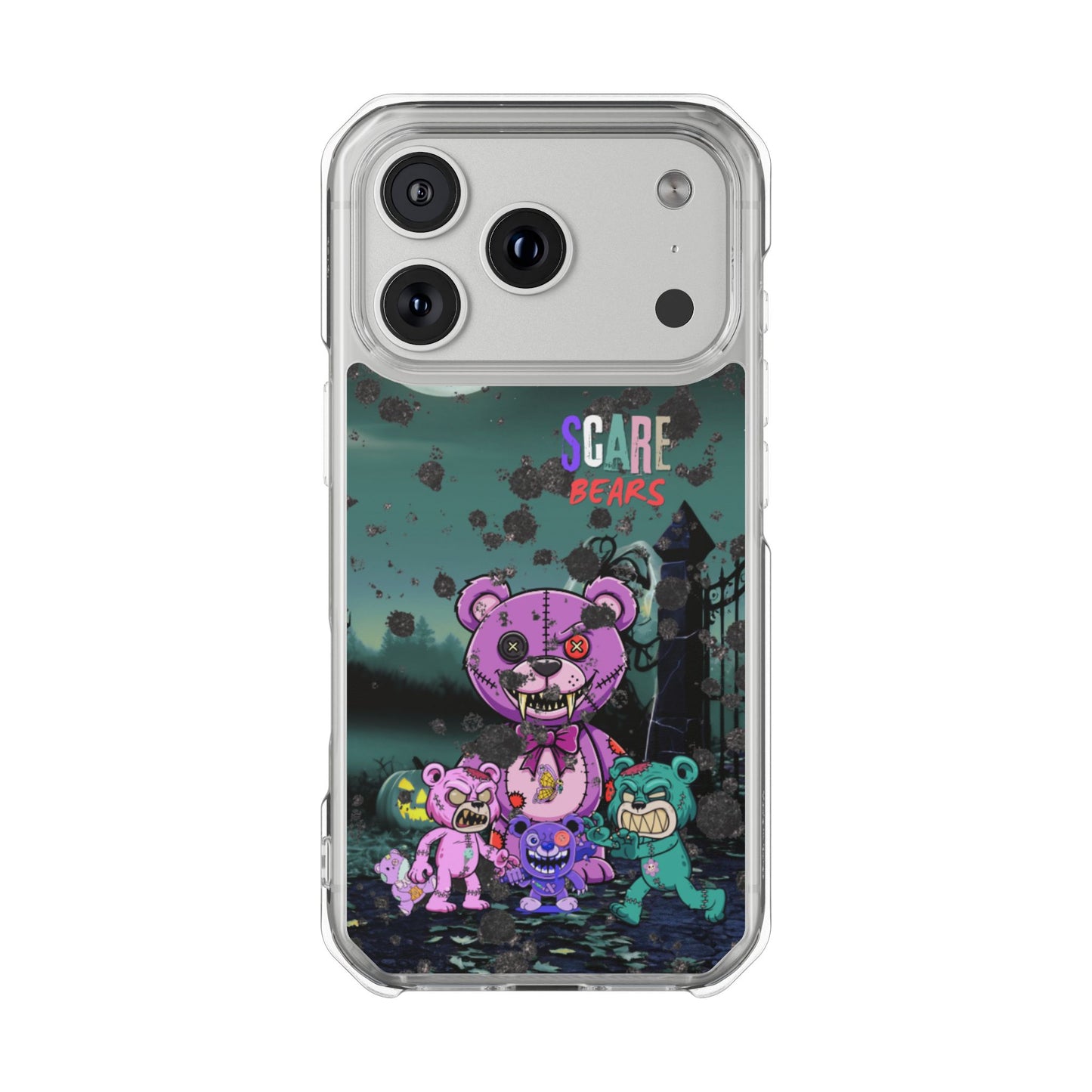 Clear Magnetic Phone Case – Scare Bears