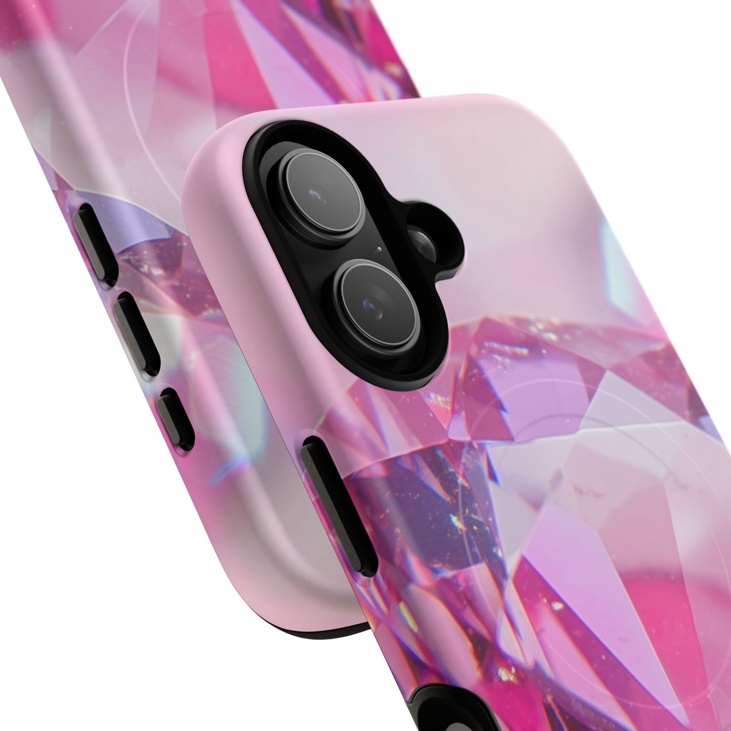 Protective Magnetic Phone Case – Pink Ice