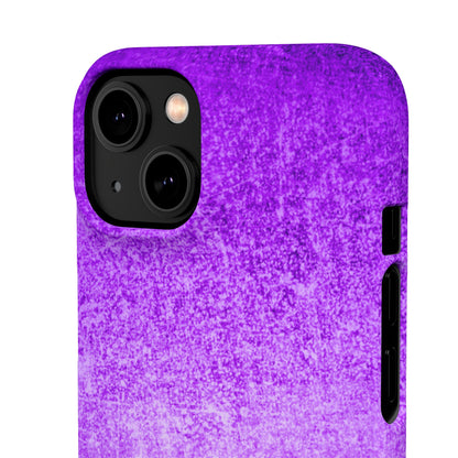 Snap Phone Case – Violet Voltage