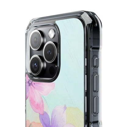 Clear Magnetic Phone Case – Water Petal
