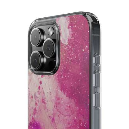 Clear Phone Case – Spilled Wine