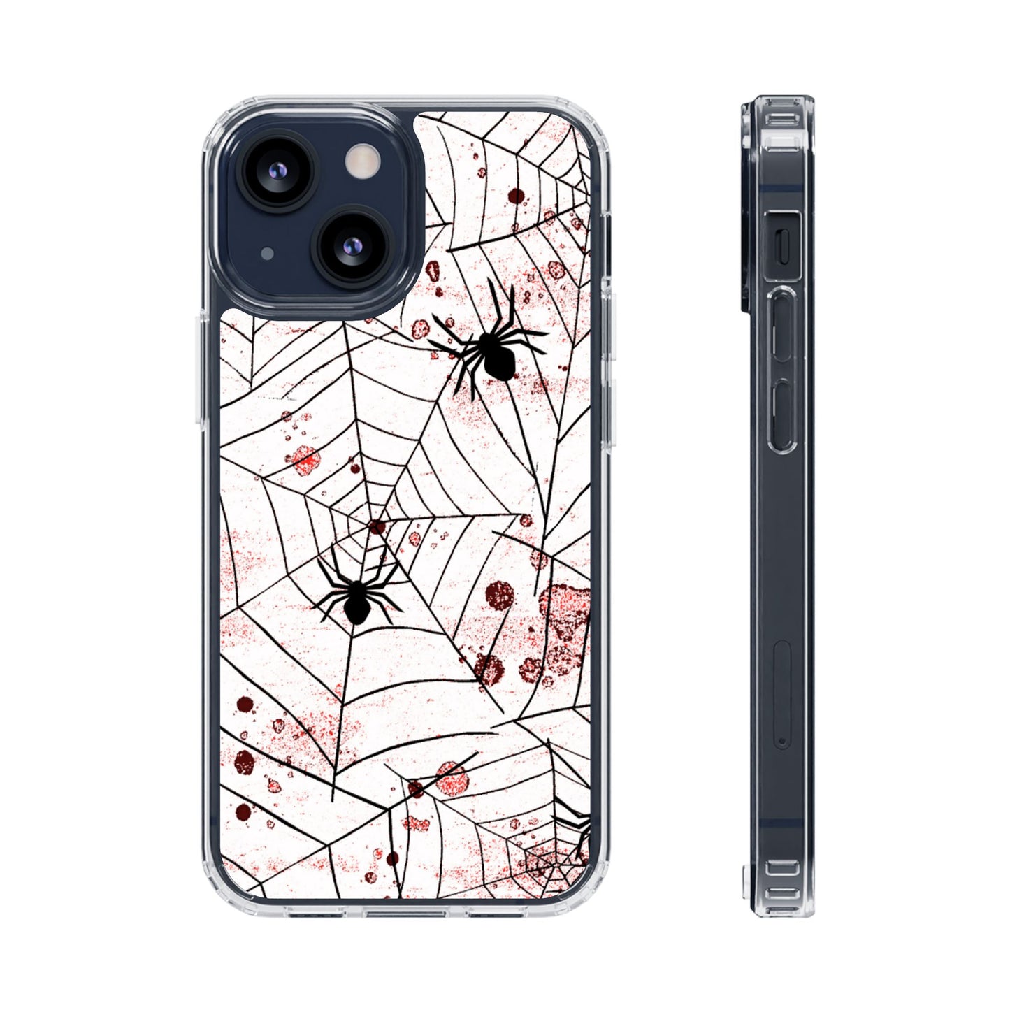 Clear Magnetic Phone Case – Blood Web