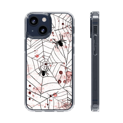 Clear Magnetic Phone Case – Blood Web