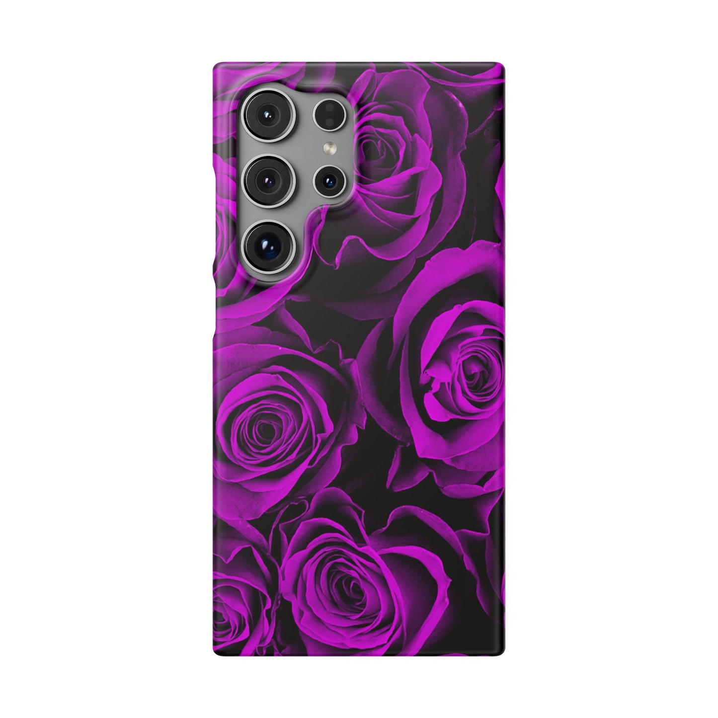 Snap Phone Case – Amethyst Roses