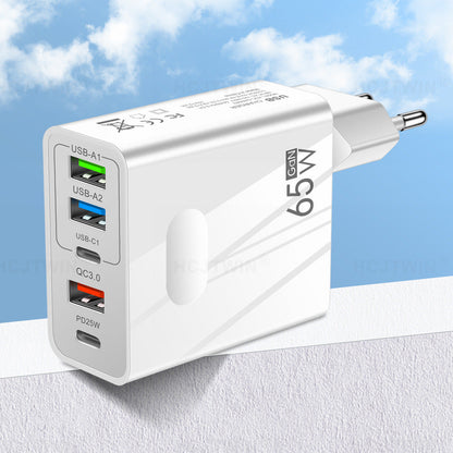 USB Wall Charger – 4-Port