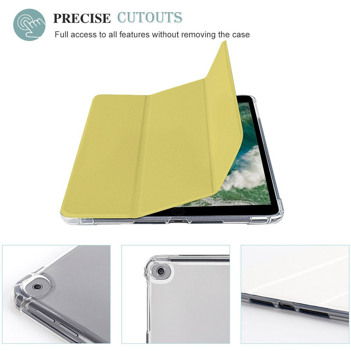Tablet Case with Pencil Holder – Cornfield Gold