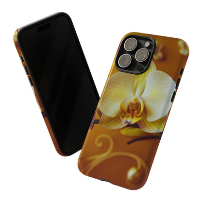 Protective Phone Case – Amber Orchid
