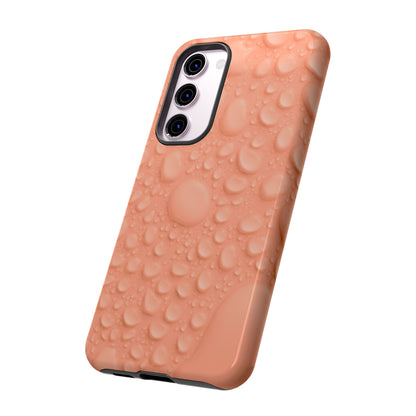Protective Phone Case – Apricot Rain