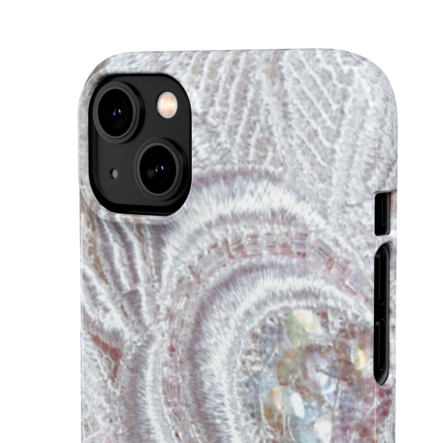 Snap Phone Case – Lace Veil