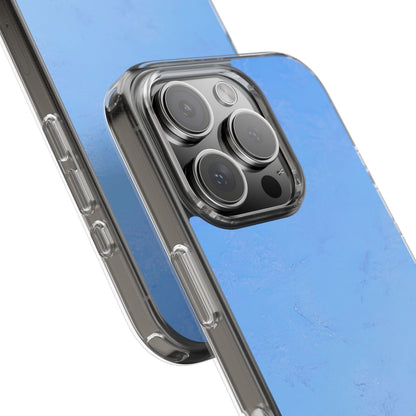 Clear Phone Case – Azure Fade