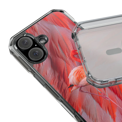 Clear Magnetic Phone Case – Scarlet Plume