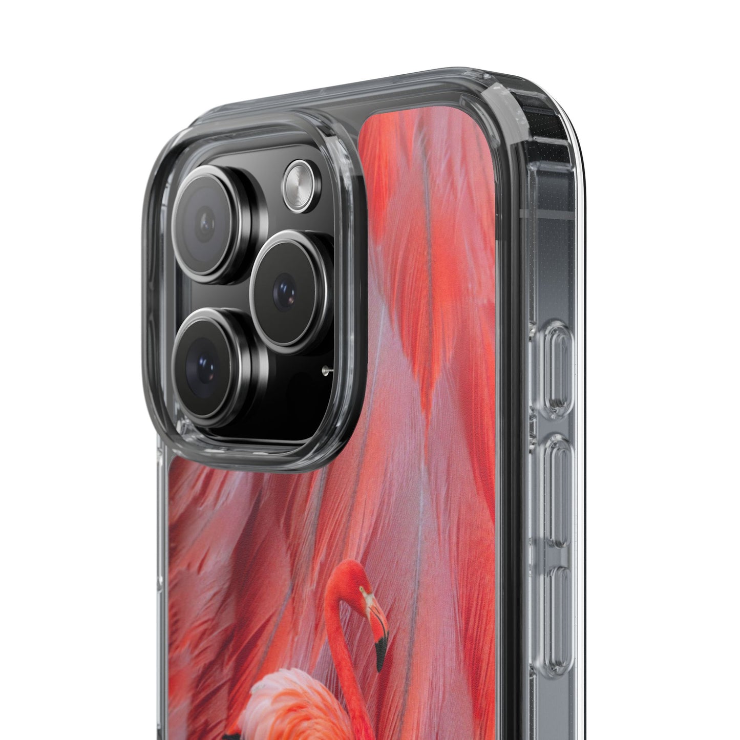 Clear Phone Case – Scarlet Plume