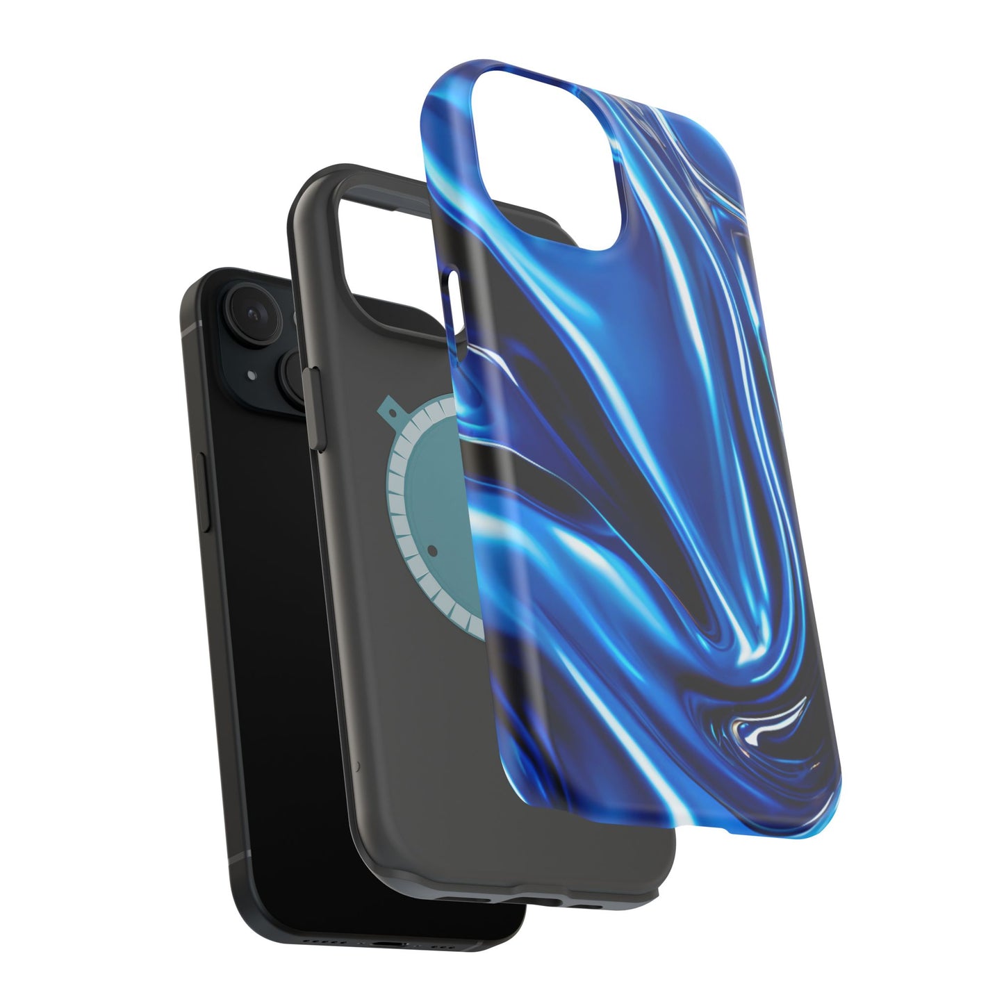 Wireless-Charging Compatible Case – Midnight Surge