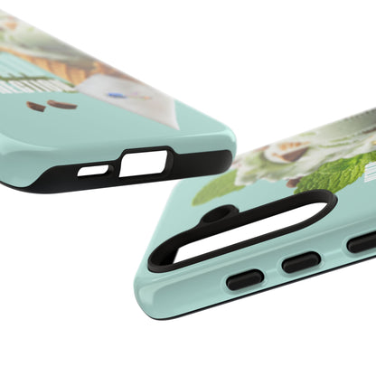 Never a Bad Connection – Mint Ice Cream Protective Phone Case