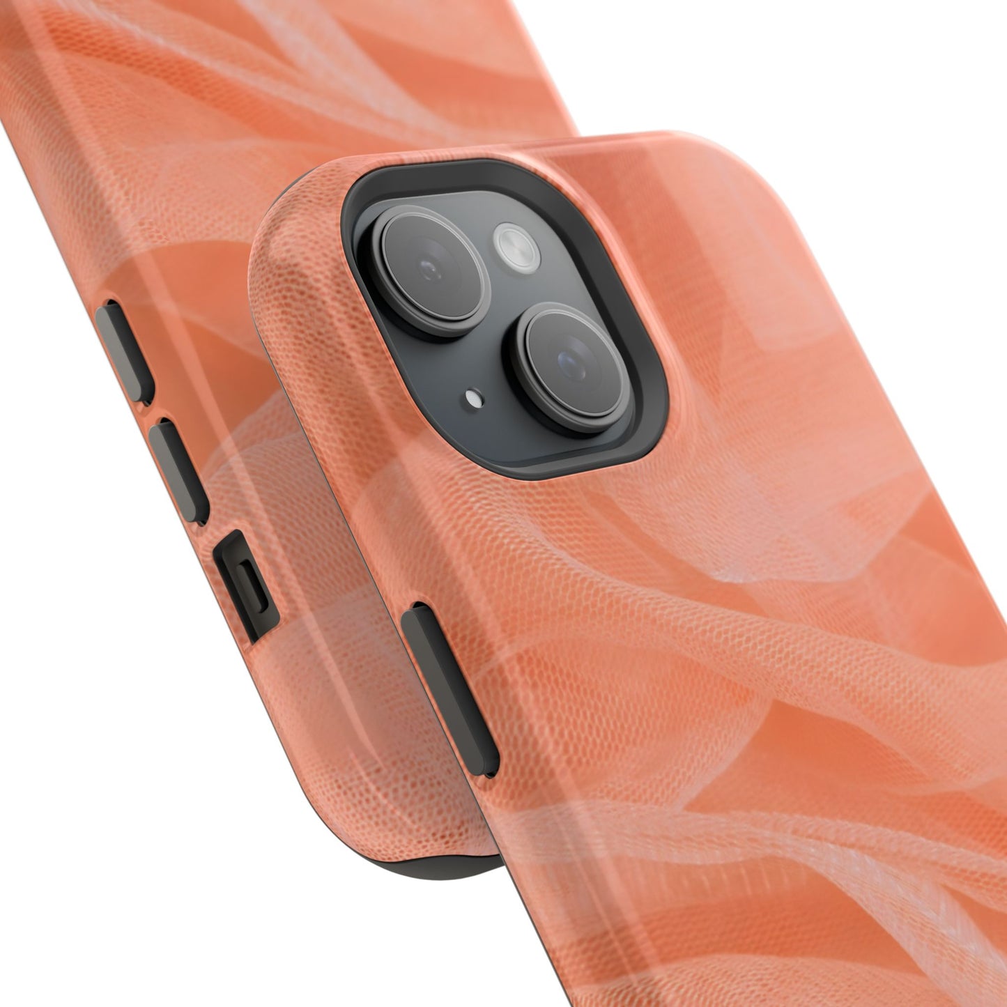 Wireless-Charging Compatible Case – Coral Veil
