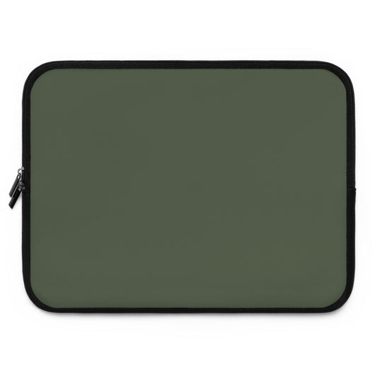 Neoprene Laptop Sleeve – Cabin Green