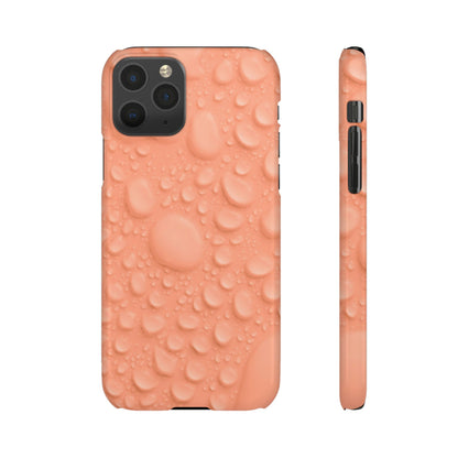 Snap Phone Case – Apricot Rain
